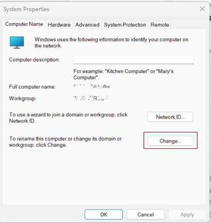 Disjoin Machine - Computer Name