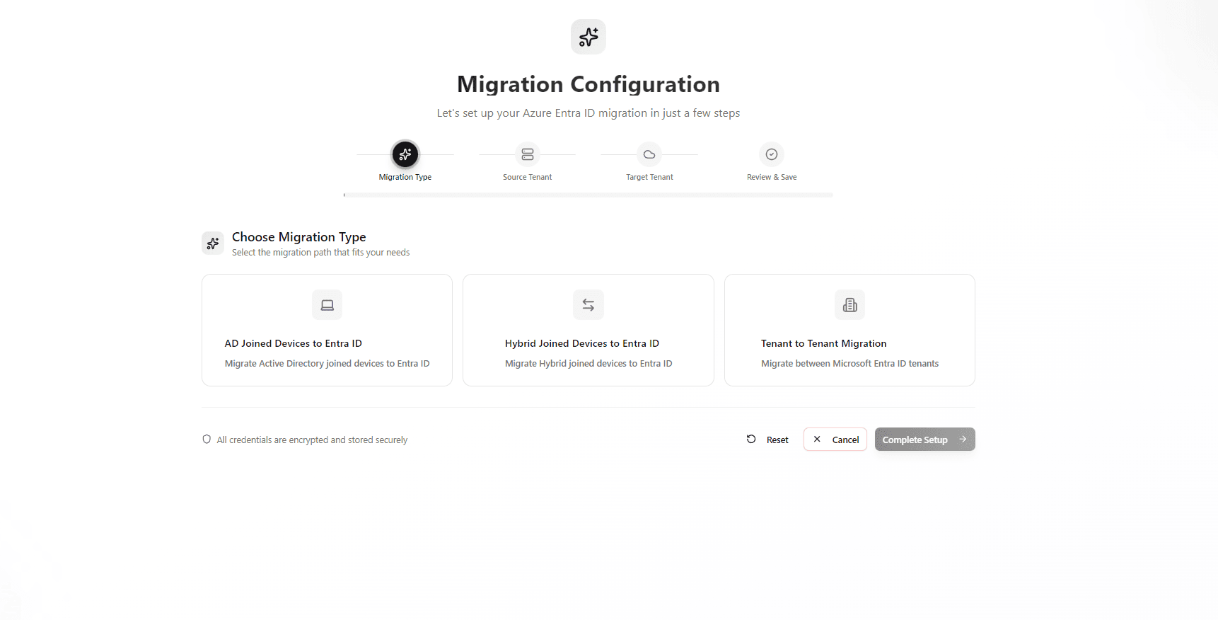 Launch Opsole Migrate