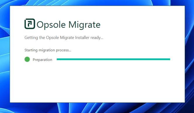 Start the Preparation Process