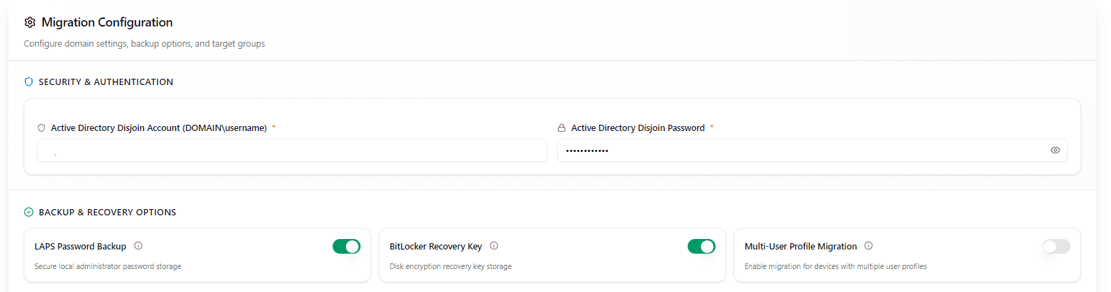Opsole Migrate Portal - Additional Configuration