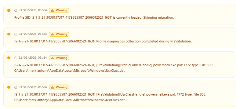 Launch Opsole Migrate