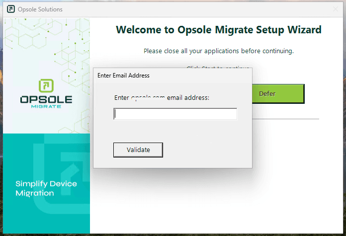 Initial Migration Phase